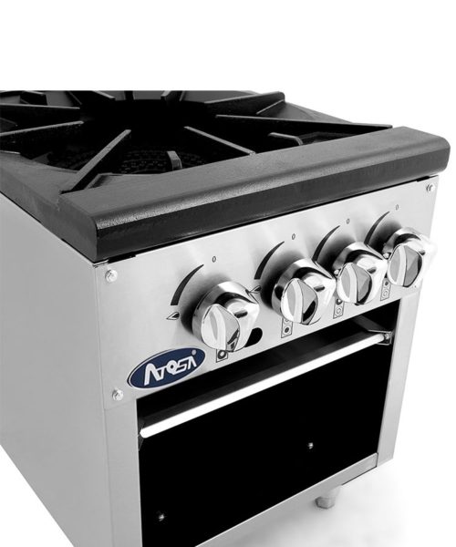 Atosa Gas 2 Burner Hotplate Commercial Countertop Range New